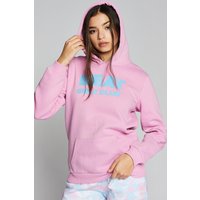 Beat Girlz Club Girl's 'Miami' Logo Hoodie in Dusty Pink | Size: 13-14 Years