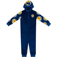 Scottish FA Boy's Kids Fleece All-In-One in Navy | Size: 6-7 Years