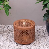 Geometric Cut Out Design Water Feature LED Lights 32cm