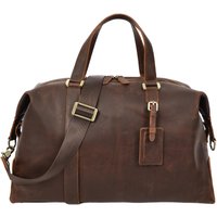 Real Holdall Mid Weekend Overnight Bag Aspen Brown