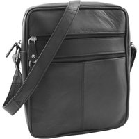 Real Cross Body Bag Organiser Flight Bag Ashland Brown