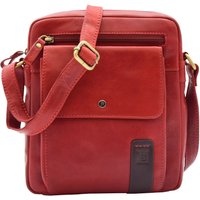Real Cross Body Bag Travel Organiser Style Vila Rica Chestnut Dark