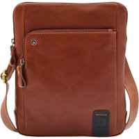 Real Cross Body Bag Messenger Organiser Style Sao Salvador Tan