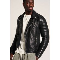 Real leather Biker Ribbed Sleeves
