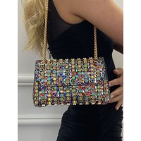 Embellished Shoulder Bag