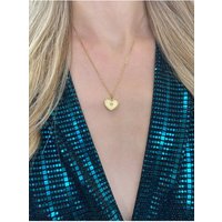 SVNX Women's Starry Heart Necklace in Gold - Gift Boxed