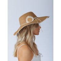 Sunflower Straw Sun Hat