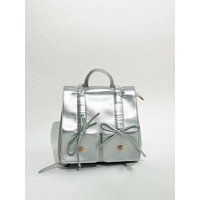 SVNX Women's Bow Backpack in Silver
