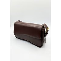Curved Baguette Bag Dark