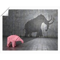 Warren Reed - Designer Hidden Potential - Mammoth Unframed Art Print | Size: W8" x H10"