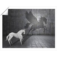 Warren Reed - Designer Hidden Potential - Pegasus Unframed Art Print | Size: W12" x H16"