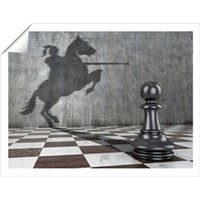Warren Reed - Designer Hidden Potential - Knight Unframed Art Print | Size: W16" x H24"