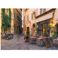 Warren Reed - Designer Cozy Rome Street Glass Chopping Board