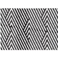 Warren Reed - Designer Oblique Black Grunge Pattern Glass Chopping Board