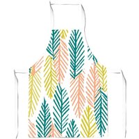 Warren Reed - Designer Scandinavian Style Foliage Junior Apron in Green