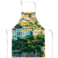 Warren Reed - Designer Positano, Amalfi Coast Apron in Green
