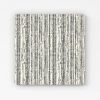 Warren Reed - Designer Washed Out Canvas Pattern Canvas in Grey | Size: w10 inch x h10 inch