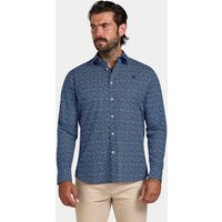 Long Sleeve Flower Bud Cotton Poplin Shirt