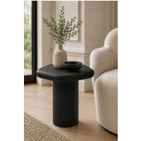IH Design Udaipur Pentagon End Table in Black