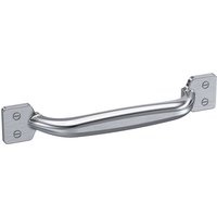 Balterley Strap Furniture Handle 19 x 96 mm - Brushed Nickel in Silver