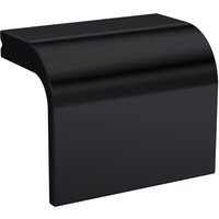 Balterley Finger Pull Furniture Handle 40 x 32 mm - Matt Black