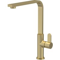 Balterley Chara Kitchen Mixer Tap for Sink Mono - Brushed Brass in Metallics