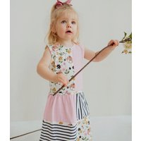 + Patchwork Jersey Dress m