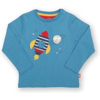 Kite Boy's Space Pals T-Shirt in Blue | Size: 9-12 m