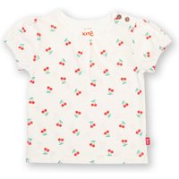 Kite Girl's Cherry Friends T-Shirt in Cream | Size: 9-12 m