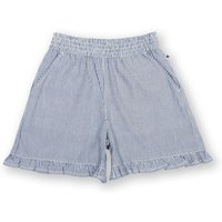 Kite Girl's Ticking Frill Shorts in Navy | Size: 4 Years