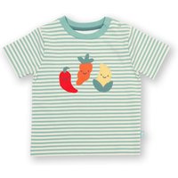 Kite Boy's Wonky Veg T-Shirt in Green | Size: 9-12 m