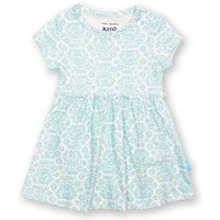 Kite Girl's Baby Heritage Organic Cotton Floral Bodydress in Blue | Size: 0-3 m