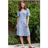 Highcliffe Jersey Wrap Dress Full Bloom
