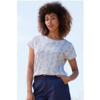 Alum Slub Jersey Top Heritage Floral