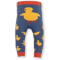 Kite Baby Quack Quack Knit Leggings in Navy | Size: 0-6 m