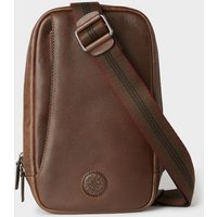 Compass Leather Sling Bag