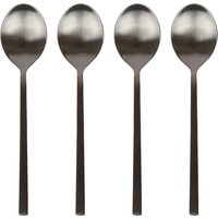 Stainless Steel Dessert Spoons 20cm Pack 4