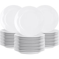 Argon Tableware Classic White Dessert Plates - 19cm - Pack of 48