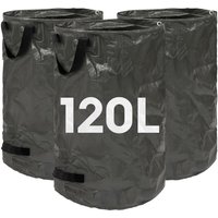 Harbour Housewares 3x Garden Waste Bags in Black