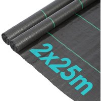 Weed Control Membrane Fabric 110gsm 2m x 50m Coverage