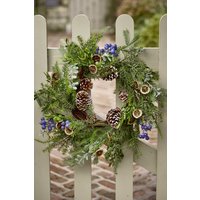 Dibor Giant Fruits of the Forest Front Door Wreath Christmas Wreath 53cm in Green