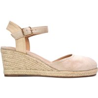 Joey Closed Toe Ankle Strap Espadrille Wedge Platform Shoes