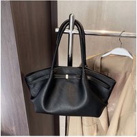 XY London 'Sophia' Women's Large Shoulder Tote Bag in Black