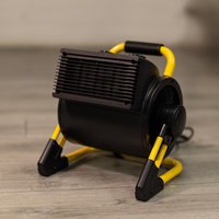 Marco Paul Black Space Heater for Workshops Commercial Fan Heater Shop Heater