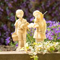 Set Garden Resin Ornaments