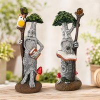 Marco Paul Set of 2 Tree Man Garden Ornaments