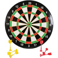 40cm Magnetic Dart Board Complete 6 Darts Safe Game