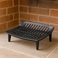 Marco Paul Large 40cm Black Metal Fire Grate Fireside Accessories