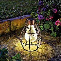 Marco Paul 4pck Solar Firefly Garden Lantern in Copper