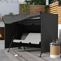 OUTSUNNY Garden Furniture Protector Patio Swing Chair Cover in Dark Grey